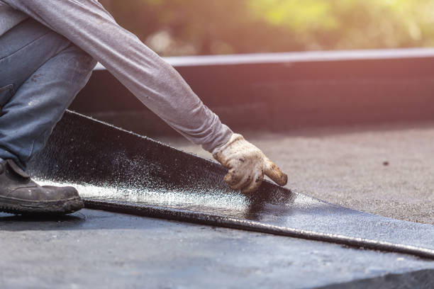 Professional Crawl Space Encapsulation technician working in North Hampton, OH